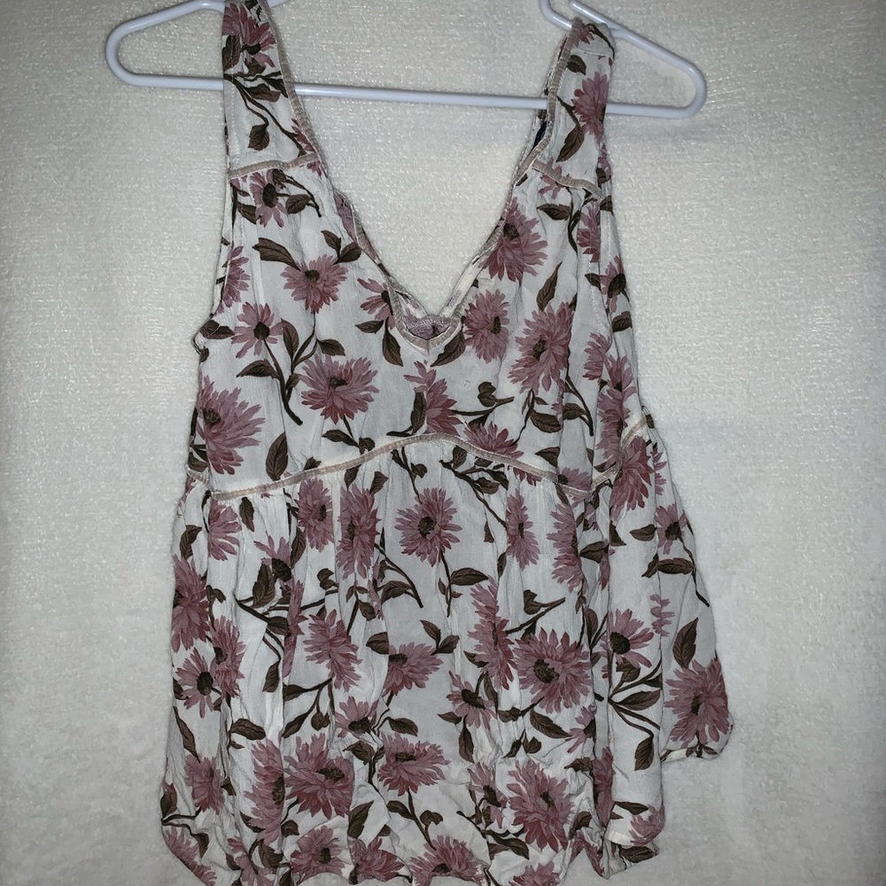 floral tank top - american eagle